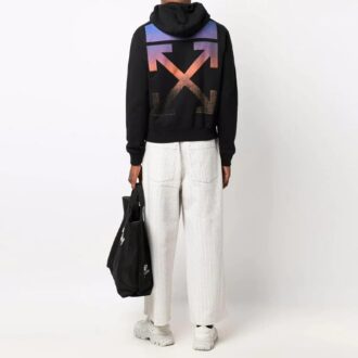 FW21 Arrows-mönster Långärmad version Svart