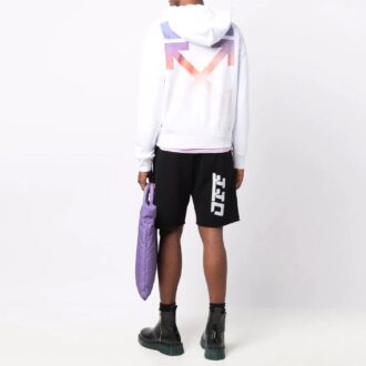 FW21 Arrows-mönster Långärmad version Vit