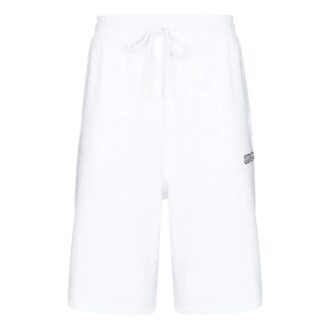FW21 Arrows-mönstrade shorts, lös passform, vita
