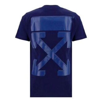 FW21 Arrows Printing Rund hals Kortärmad Standardversion Blå