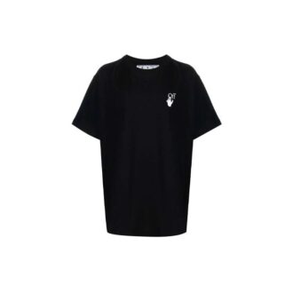 FW21 Caravaggio-målning kortärmad lös passform svart