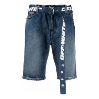 FW21 Casualshorts i Denim, slim fit-modell, blå