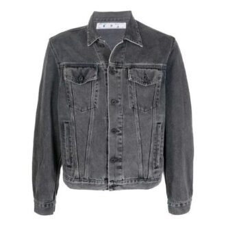 FW21 Denimjacka Slim Fit-version Grå