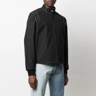 FW21 Logo-flygjacka, svart