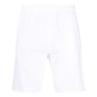 FW21 Logo knälånga sportshorts, vit