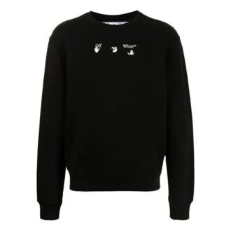 FW21 Logo-tryck, lös passform, svart