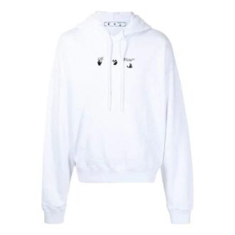 FW21 Logotryck Långärmad Löst sittande Vit