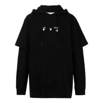 FW21 Marker Arrows Långärmad tröja Loose Fit Svart