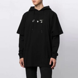 FW21 Marker Arrows Långärmad tröja Loose Fit Svart