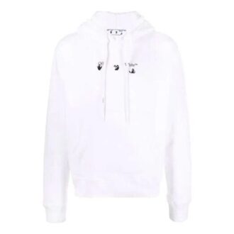 FW21 Marker Arrows Print Långärmad herrtröja Vit