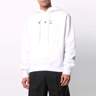 FW21 Marker Arrows Print Långärmad herrtröja Vit