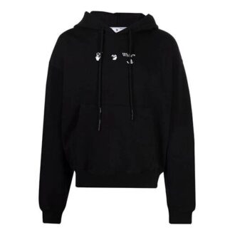 FW21 Melting Arrow Logo Print Sports Herr Svart