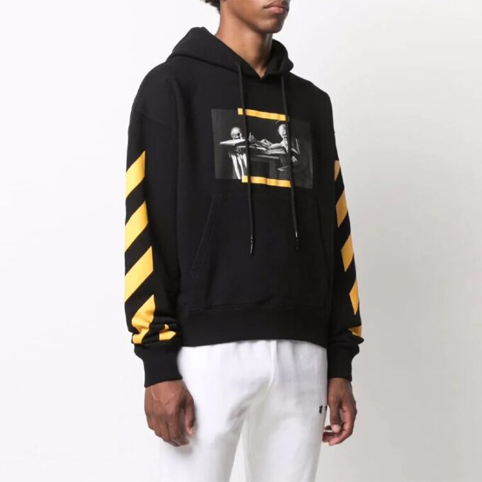 FW21 Målning Tryck Unisex Svart