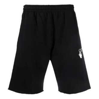 FW21 Retro Logo Sports Shorts Slim Fit Version Svart