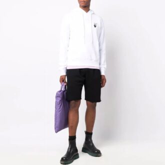 FW21 Retro Logo Sports Shorts Slim Fit Version Svart