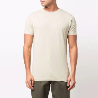 FW21 Ryggpilmönster kortärmad vanlig version beige