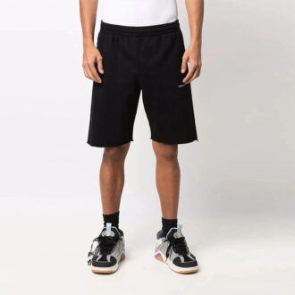 FW21 Sportshorts med pilmönster, svart