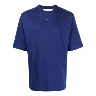 FW21 Överdimensionerad kortärmad blå Shorts med gummipil