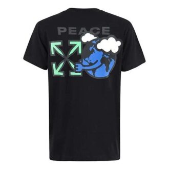 Herr SS21 Peace Worldwide Bomull Svart