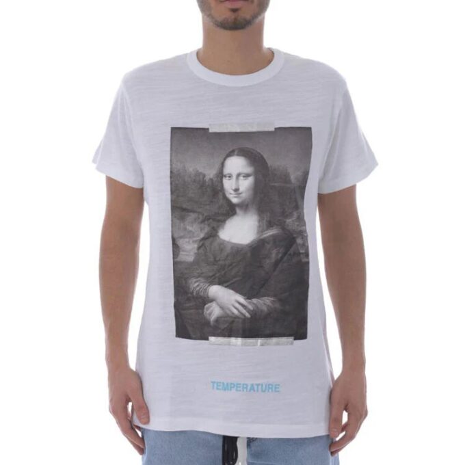 Monalisa kortärmad herrtröja Mona Lisa