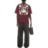 Moon Arrow Skate bomullst-shirt ”Red Purple”