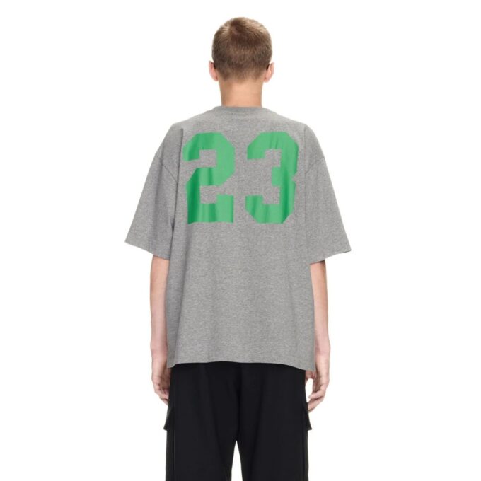 Off-White 23 Varsity Skate Shorts ”Melange Grey”
