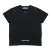 Off-White Herr C/O VIRGIL ABLOH Basic Alphabet Stripe kortärmad svart T-shirt