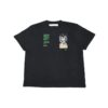 Off-White Herr C/O VIRGIL ABLOH Skeleton Painting Kortärmad Löst sittande Svart T-shirt
