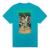 Off-White Herr C/O VIRGIL ABLOH Skelettmålning Kortärmad Löst sittande Blå T-shirt