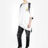 Off-White Herr C/O VIRGILABLOH Simpson Arrow Kortärmad Vit T-shirt