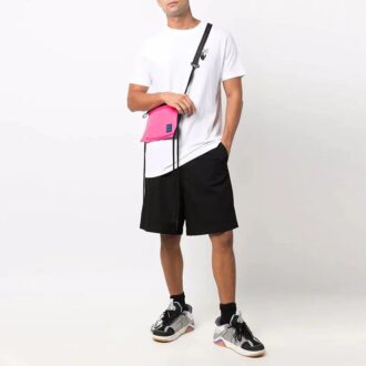 Off-White Herr Caravaggio Arrow enfärgad kortärmad vit T-shirt