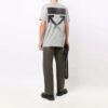 Off-White Herr FW21 Arrow Logo Bomullsshorts Grå T-shirt
