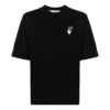 Off-White Herr FW21 Logo Rundhalsad Kortärmad Löst sittande Svart T-shirt