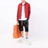 Off-White Herr FW21 Logotryck Långärmad Löst sittande Vit