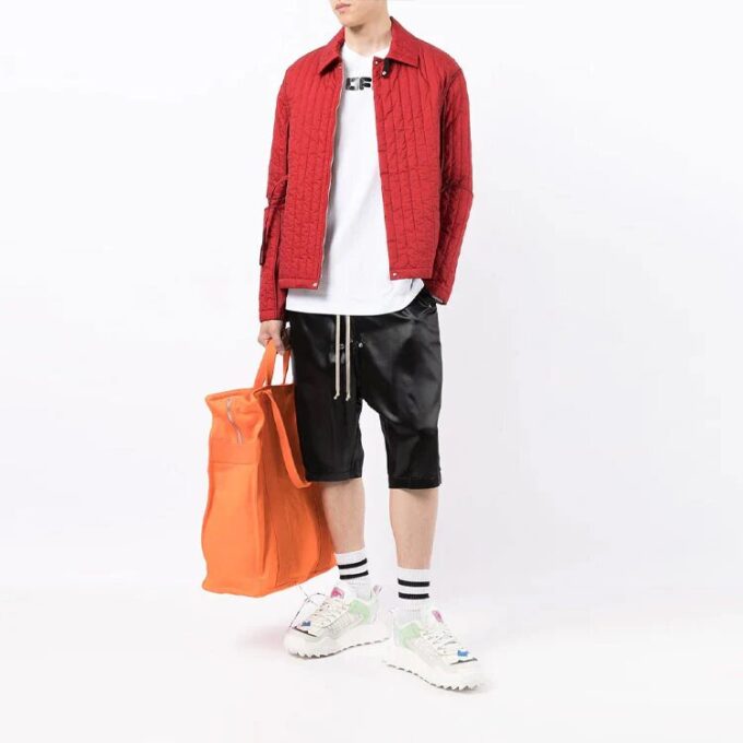 Off-White Herr FW21 Logotryck Långärmad Löst sittande Vit