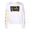 Off-White Herr FW21 Målad Rundhalsad Vanlig version Vit