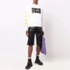 Off-White Herr FW21 Målad Rundhalsad Vanlig version Vit