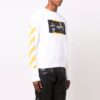 Off-White Herr FW21 Målad Rundhalsad Vanlig version Vit