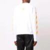 Off-White Herr FW21 Målad Rundhalsad Vanlig version Vit