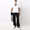 Off-White Herr FW21 Mönstrad Rundhalsad Kortärmad Vit T-shirt