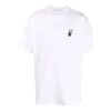 Off-White Herr FW21 White Arrow Kortärmad T-shirt i lös passform Vit