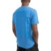 Off-White Herr FW22 Back Stor logotryck Rund hals Kortärmad Blå T-shirt