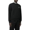 Off-White Herr FW22 Enfärgad med logotryck Rund hals Långärmad version Svart