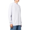 Off-White Herr FW22 enfärgad T-shirt med pilmönster och logotryck, rund hals, vit
