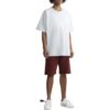 Off-White Herr FW22 enfärgad T-shirt med tryck på ryggen, rund hals och korta ärmar