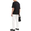 Off-White Herr FW22 Logo Printing Round Neck Short Sleeve Black T-Shirt