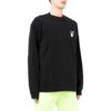 Off-White Herr FW22 Logo Rundhalsad Långärmad Version Svart