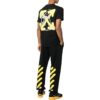 Off-White Herr FW22 Pil-logotyptryck Rund hals Kortärmad T-shirt med figursydd passform Svart