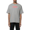 Off-White Herr FW22 Slogan-tryck Rund hals Kortärmad Standardversion Grå T-shirt