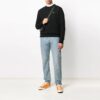 Off-White Herr Långärmad med alfabetmönster i svart, lös passform